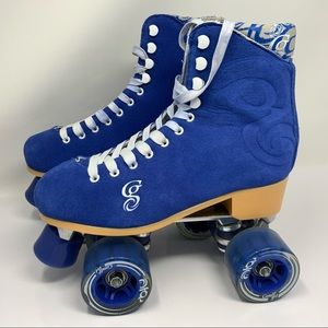 Roller Derdy Elite Candi Carlin Roller Skates Size 7.
